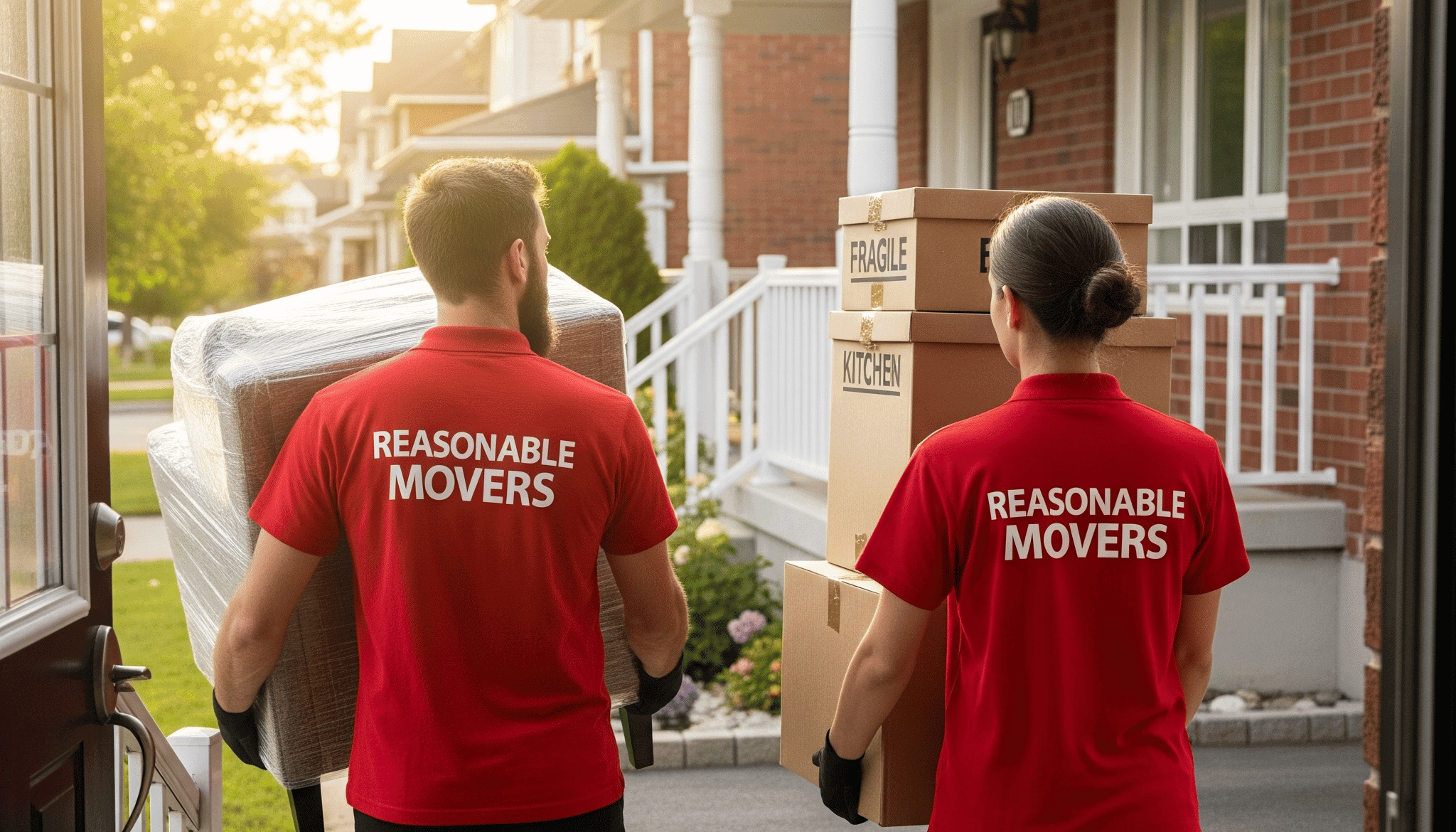 Scarborough movers helping with a house move